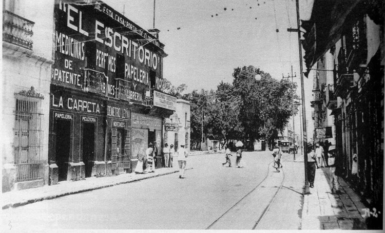 Fotos antiguas de Oaxaca, Calles, Av Independencia